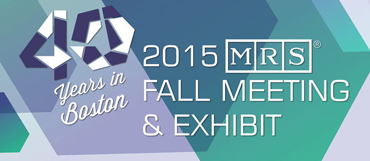 MRS Fall Meeting & Exhibit 2015